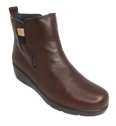 BOTINES LUISETTI 10419 LA26811NA MARRON 2