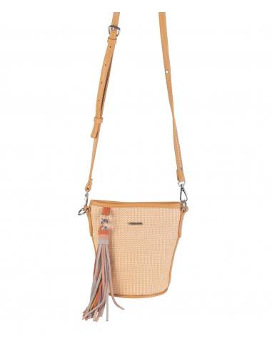 BOLSOS VOLUM 7357 VB22017 UCHUVA BEIGE