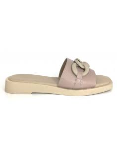 SANDALIAS PLANA VENDETTA 7576 DANAE ROSA