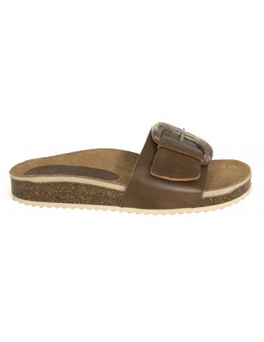 SANDALIAS PLANA VENDETTA 7594 TIANYIN MARRON