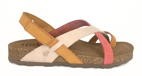 SANDALIAS PLANA YOKONO 11690 JERBA 718 NARANJA