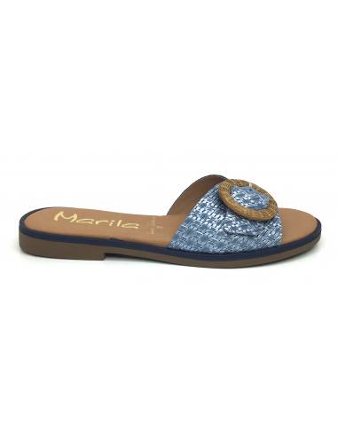 SANDALIAS PL. E MARILA 8739 AZUCENA 1526F AZUL