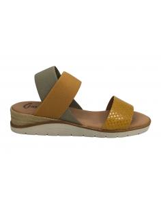 SANDALIAS PLANA XBONITA 9870 4409 AMARILLO