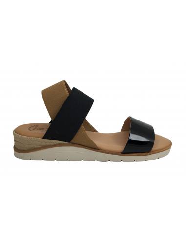 SANDALIAS PLANA XBONITA 9873 4409 NEGRO