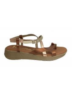 SANDALIAS PLANA MARILA 9823 DOUGLAS ORO