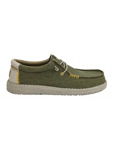 MOCASINES DUDE 9832 WALLY COAST JUT VERDE