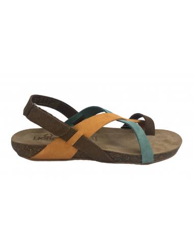 SANDALIAS PLANA YOKONO 9883 IBIZA 718 MULTI