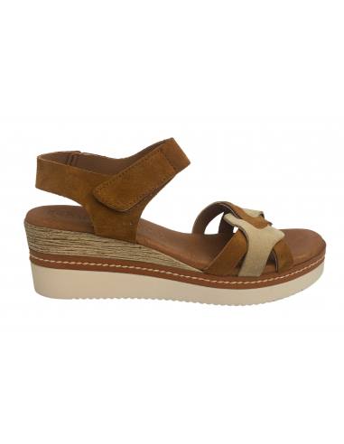 SANDALIAS CUÑA EVA FRUTOS 9904 504 CUERO