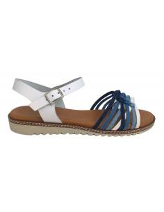 SANDALIAS PLANA EVA FRUTOS 9910 2244 BLANCO