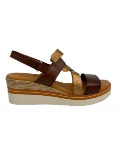 SANDALIAS CUÑA EVA FRUTOS 10054 538 MARRON