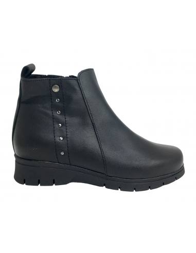 BOTINES VALERIA'S 10451 1504 NEGRO