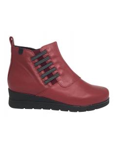 BOTINES VALERIA'S 10502 9501 ROJO