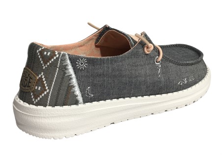 MOCASINES DUDE 9673 WENDY BOHO GRIS
