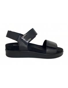 SANDALIAS CUÑA IMAC 11434 758050 NEGRO