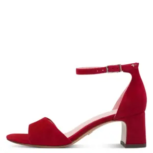 Sandalias Tacón Tamaris de Mujer modelo 28347 en rojo
