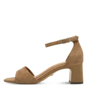 Sandalias Tacón Tamaris de Mujer modelo 28347 en camel