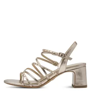 Sandalias Tacón Tamaris de Mujer modelo 28329 en oro