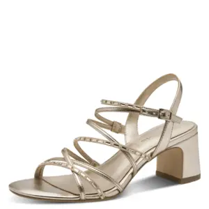 Alternative view of Sandalias Tacón Tamaris de Mujer modelo 28329 en oro