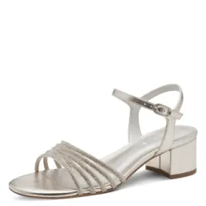 Alternative view of Sandalias Tacón Tamaris de Mujer modelo 28248 en plata