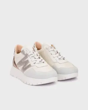 Alternative view of Deportivos Casual Wonders de Mujer modelo A-24100 en blanco