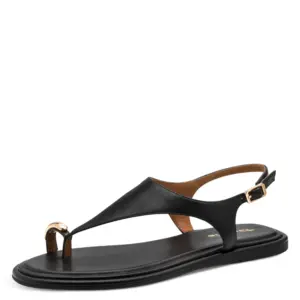 Alternative view of Sandalias Plana Tamaris de Mujer modelo 28142 en negro
