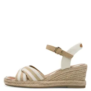 Sandalias Cuña Tamaris de Mujer modelo 28367 en beige