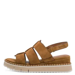 Sandalias Cuña Tamaris de Mujer modelo 28243 en cuero