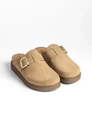 Alternative view of Zuecos Yokono de Mujer modelo TUNEZ 599 en beige