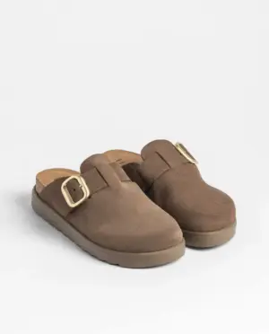 Alternative view of Zuecos Yokono de Mujer modelo TUNEZ 599 en taupe
