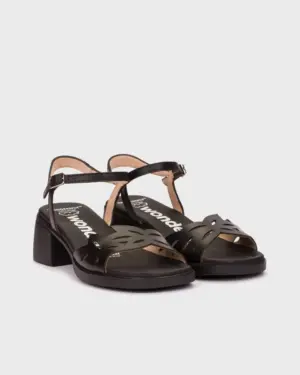 Alternative view of Sandalias Tacón Wonders de Mujer modelo D-2301 en negro