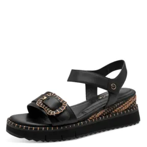 Alternative view of Sandalias Cuña Tamaris de Mujer modelo 28223 en negro