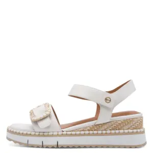 Sandalias Cuña Tamaris de Mujer modelo 28223 en blanco