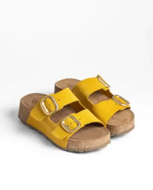 Alternative view of Sandalias Plana Yokono de Mujer modelo WI WI 003 en mostaza