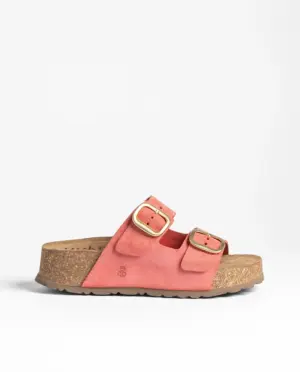 Sandalias Plana Yokono de Mujer modelo WI WI 003 en naranja