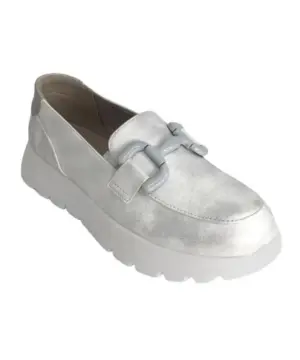 Alternative view of Mocasines My Soft de Mujer modelo 25M260 en plata