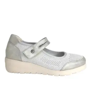 Manoletinas Treinta's de Mujer modelo L4351 en plata