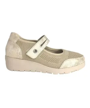 Manoletinas Treinta's de Mujer modelo L4351 en beige