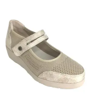Alternative view of Manoletinas Treinta's de Mujer modelo L4351 en beige