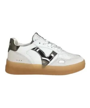 Deportivos Casual Victoria de Mujer modelo 1257130 BL-ACERO en blanco