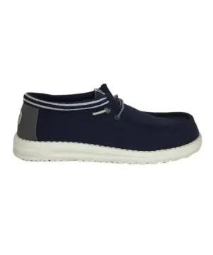 Mocasines Dude de Hombre modelo WALLY LETTERMAN en azul