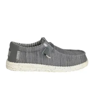 Mocasines Dude de Hombre modelo WALLY STRETCH MESH en gris