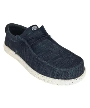 Alternative view of Mocasines Dude de Hombre modelo WALLY STRETCH MESH en azul