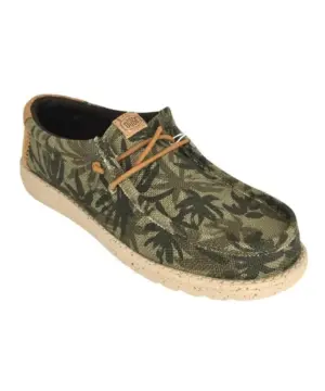 Alternative view of Mocasines Dude de Hombre modelo WALLY PALM JUTE en verde
