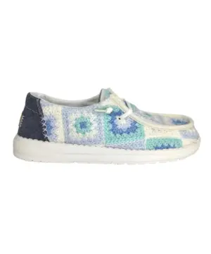 Mocasines Dude de Mujer modelo WENDY COTTAGE CROCHET en jeans