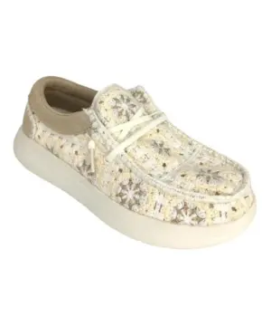 Alternative view of Mocasines Dude de Mujer modelo WENDY COMF COTTAGE CROCHET en beige