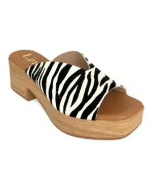 Alternative view of Zuecos Lince de Mujer modelo 52551 ZEBRA en multi