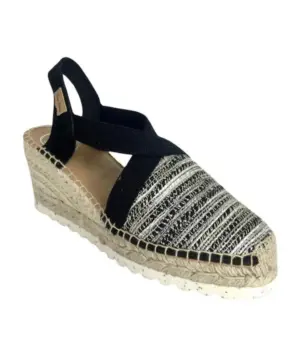 Alternative view of Sandalias Cuña Toni Pons de Mujer modelo TERRA CL NEGRO en negro