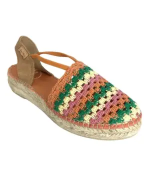 Alternative view of Sandalias Cuña Toni Pons de Mujer modelo EMILIA TERRA en naranja