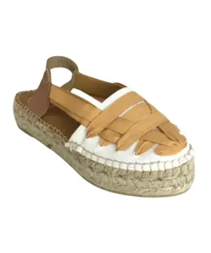 Alternative view of Sandalias Plana Toni Pons de Mujer modelo RIO-CU en mostaza
