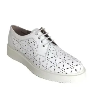 Alternative view of Zapatos Pitillos de Mujer modelo 10383 en blanco